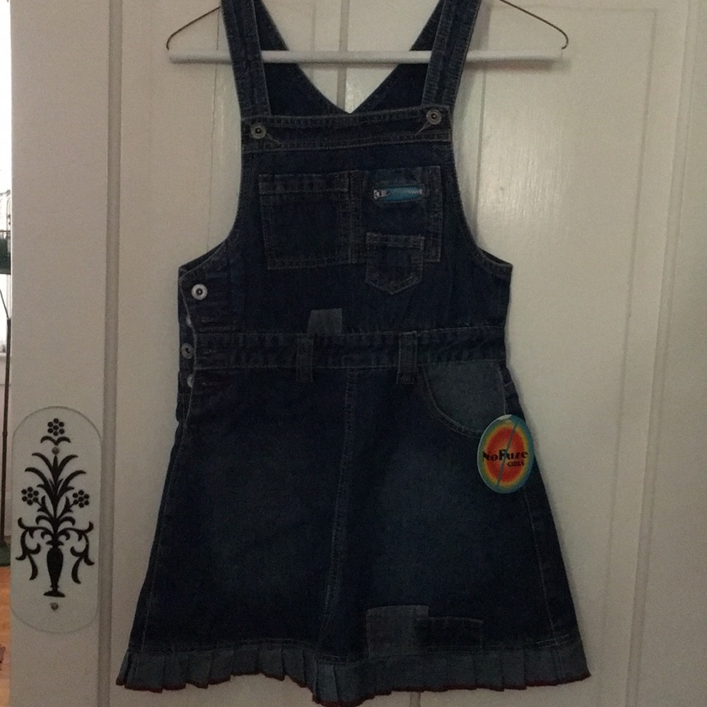 Girls denim dress